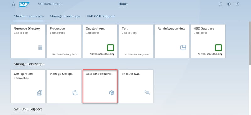 35_Database explorer_Configuring the database explorer_How to Configure the SAP HANA Cockpit 2.0