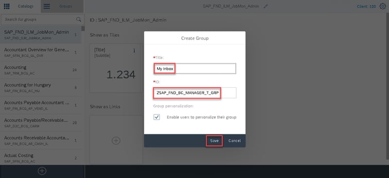 38_create group_maintaining business groups_How to Implement an SAP Fiori App in S4HANA_Createch