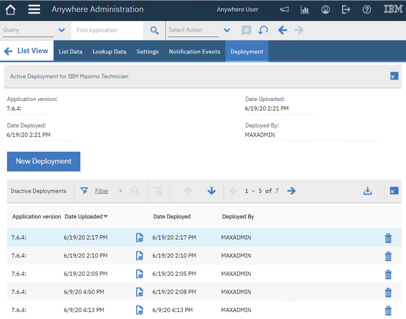 Anywhere Administration_Two Deployment Options for Maximo Anywhere 7.6.4_Your Next Mobility Evolution IBM Maximo Anywhere 7.6.4_Createch