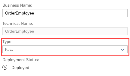Modeling your data_Graphical View_Fact Type_Tutorial How to Model Data with SAP Data Warehouse Cloud_Createch