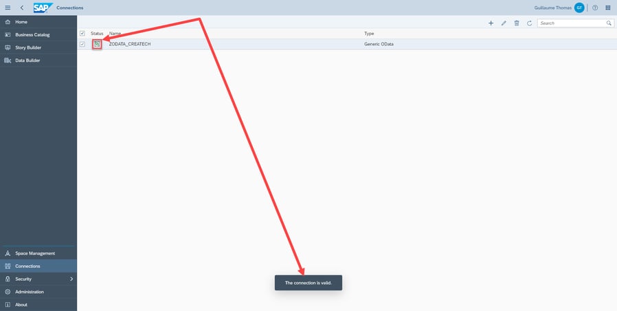 OData Connection Configuration 2_Tutorial How to Model Data with SAP Data Warehouse Cloud_Createch