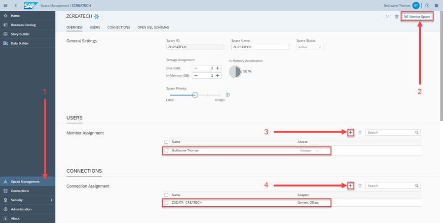 OData Connection Configuration 3_Tutorial How to Model Data with SAP Data Warehouse Cloud_Createch