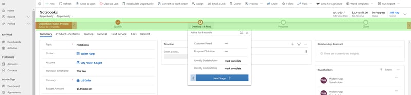 Microsoft Dynamics 365 Customer Engagement SaaS_Optimizing Dynamics 365 with Business Process Flows_Createch