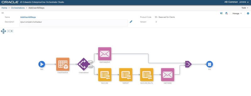 Orchestrator Studio_Oracle JD Edwards EnterpriseOne ERP_Createch