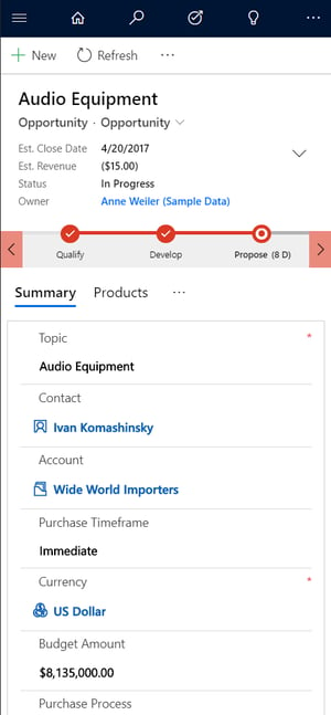 Positive mobile experience_The Evolution of Business Process Flows_Optimizing Dynamics 365 with Business Process Flows_Createch