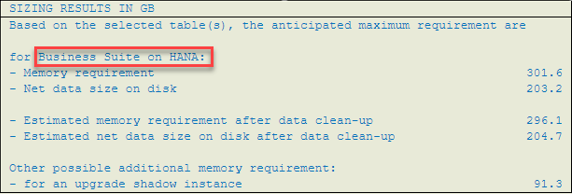 Sizing for Suite on HANA_Business Suite on HANA_SAP S4HANA_Conversion_Createch